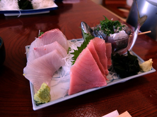 一吉丸の刺身定食