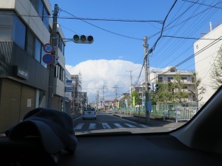 目の前に雲の王国