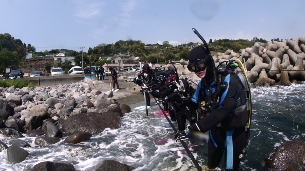 小田原の海にエントリー