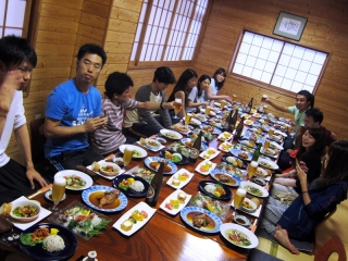 お夕飯＠戸田民宿いおり