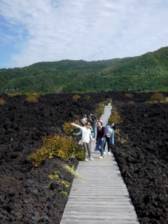 溶岩遊歩道＠三宅島