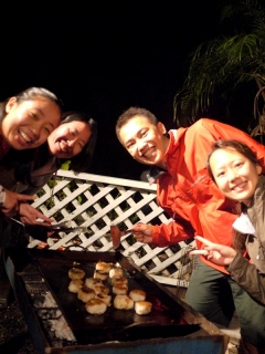 ＢＢＱ＠三宅島ダイビング