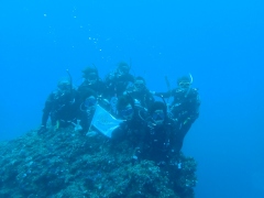 流れの中でおめでとう！