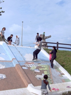 サザンゲートブリッジの先にて。＠石垣島