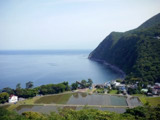 西伊豆・井田の風景