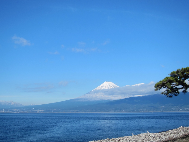 西伊豆大瀬崎からの富士山