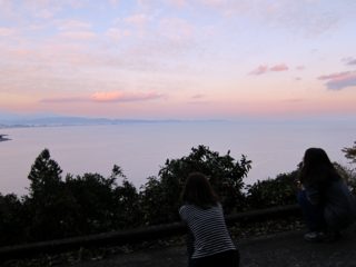 江之浦漁港の風景