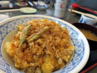 かき揚げ丼＠伊豆長岡の蕎麦屋橋本