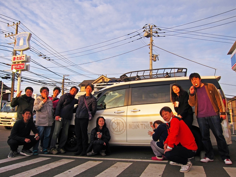 快適なダイビング送迎車