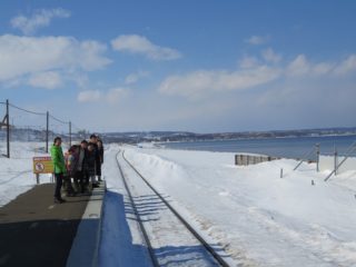 オホーツクに一番近い駅