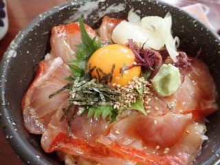 金目鯛の炙り漬丼＠伊豆食事所やまや