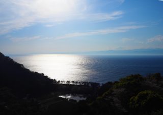井田の海を一望
