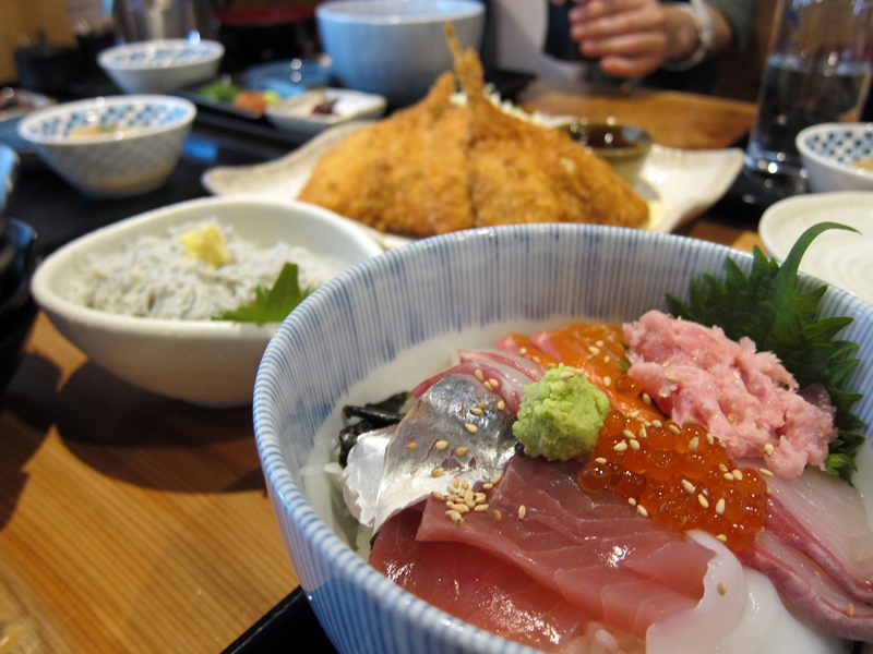 修善寺海鮮ランチ＠すぎ屋