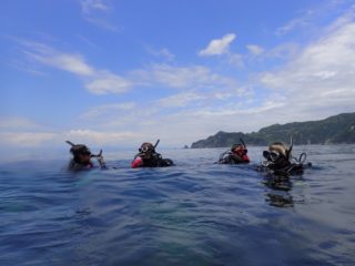 海に漂う気持ちよさ。