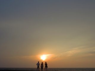 9.20-21　夕陽キレイ