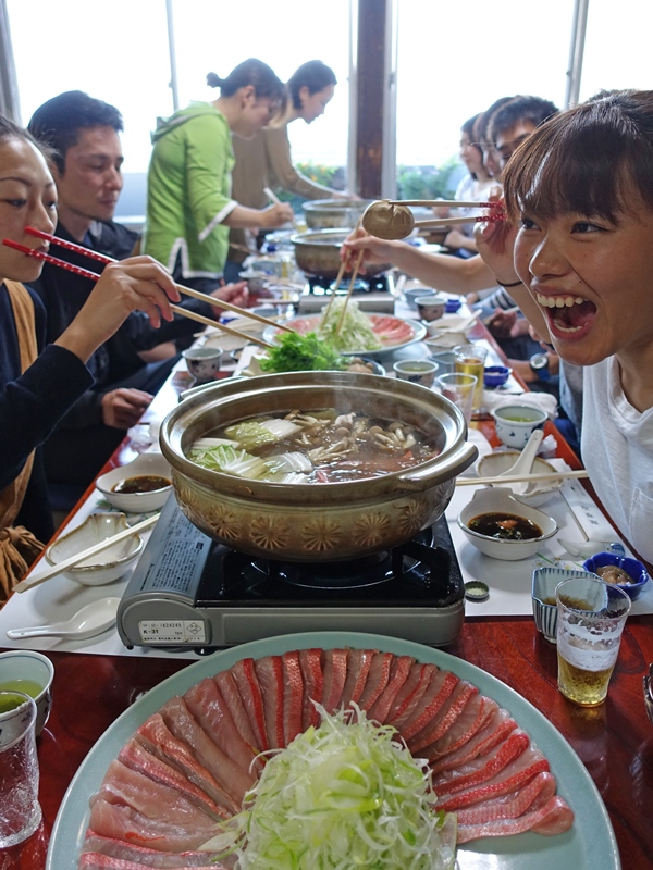 金目鯛しゃぶしゃぶランチ＠アフターダイブ