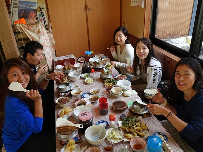 アフターダイブ＠西伊豆食事処さくら