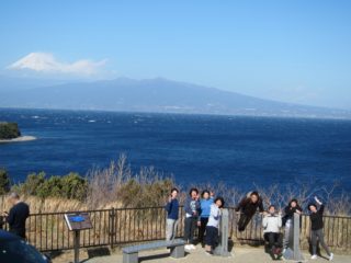 富士山と