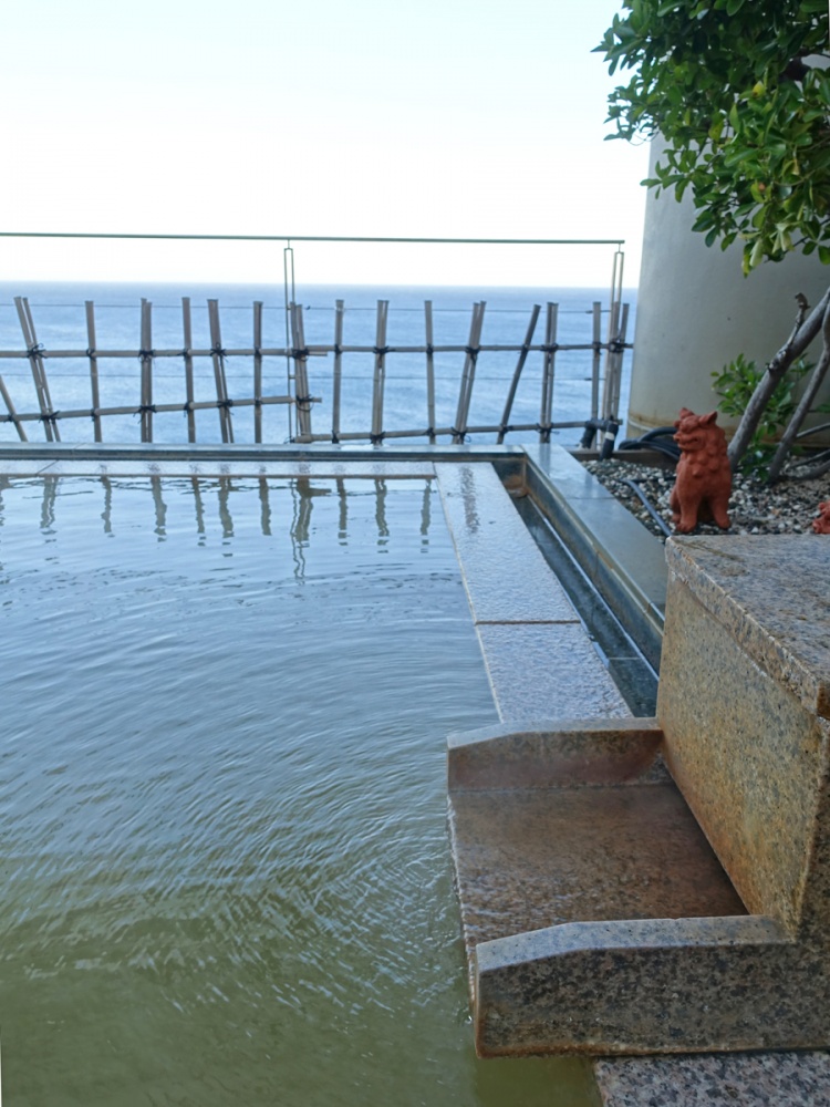 熱海の屋上温泉♪