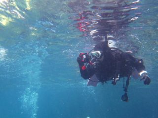 水中写真練習＠井田ダイビングツアー