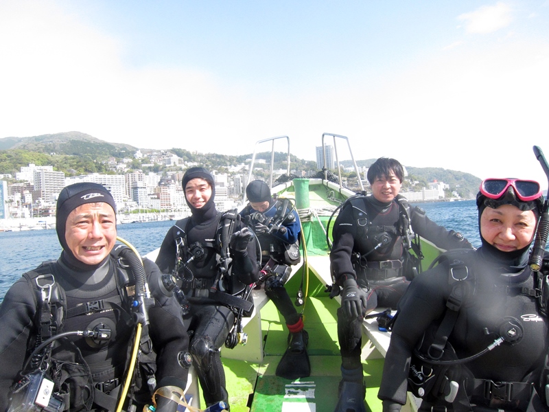 熱海ダイビングツアー＠週末の趣味