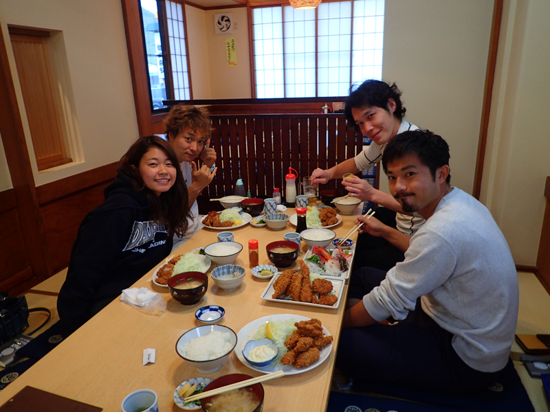 ナベシマさん食べすぎでしょー