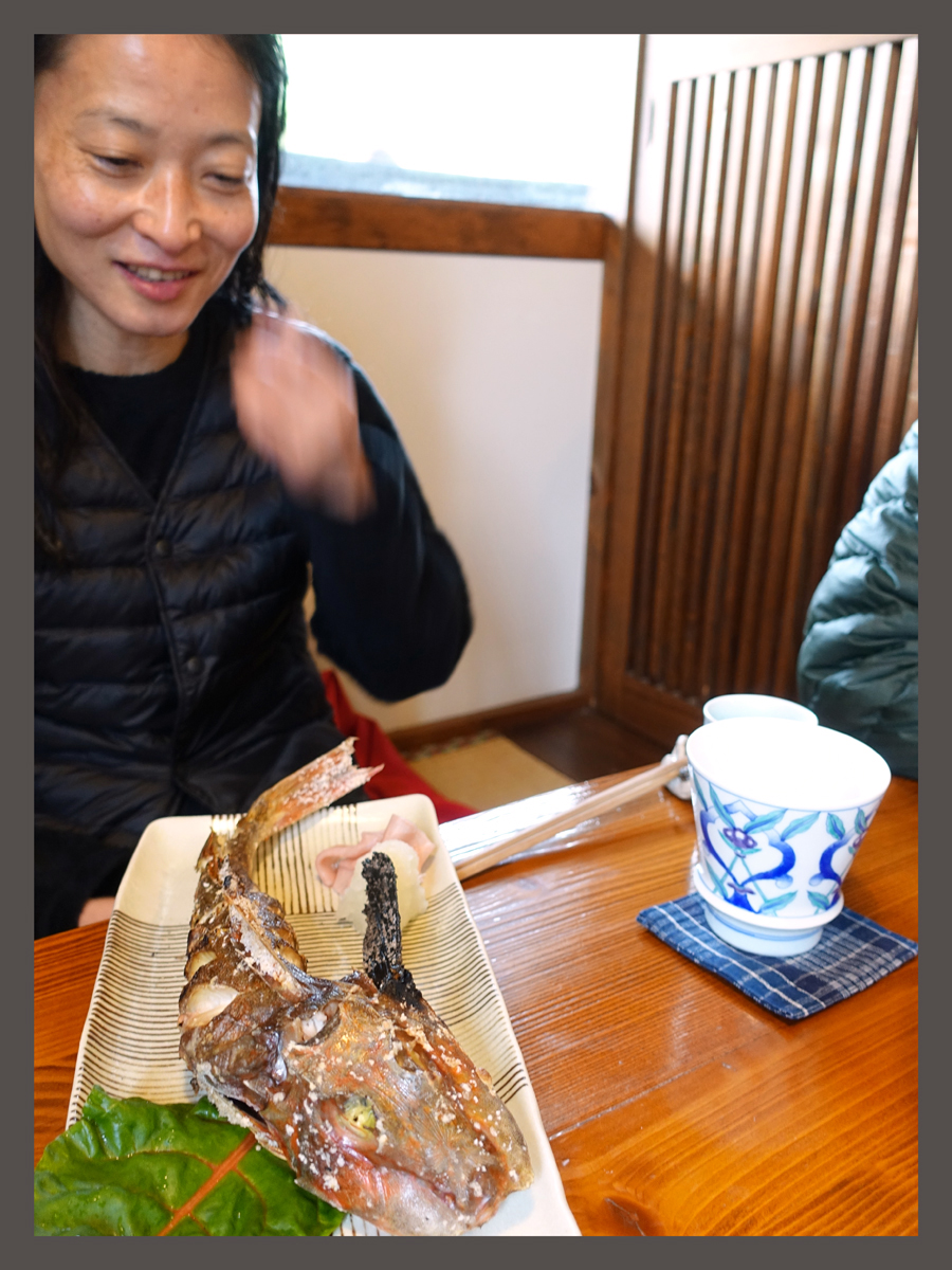 特注！ホウボウの焼き魚