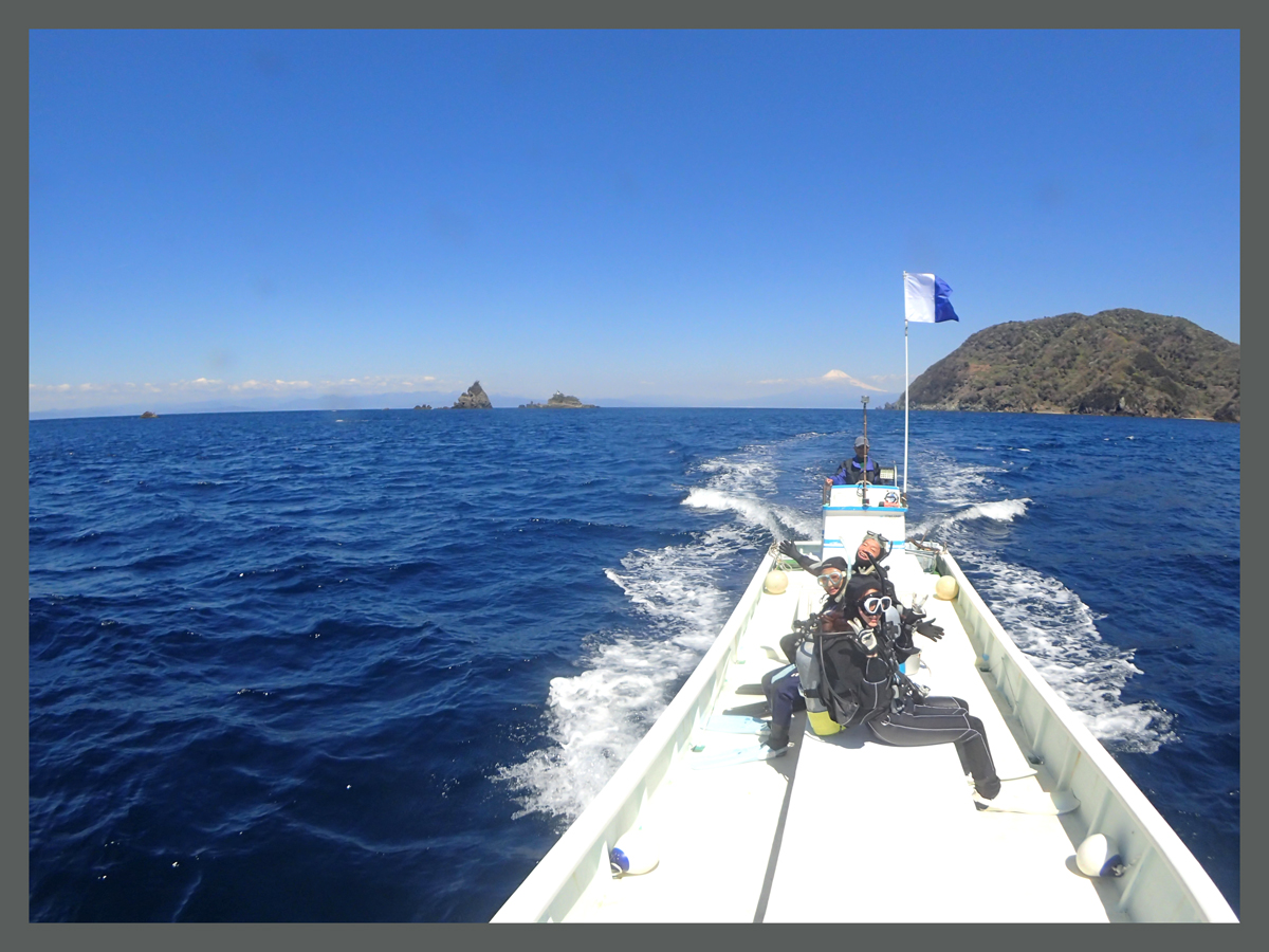 駿河湾と富士山見ながら♪