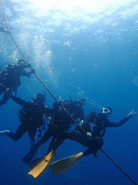 潮流早い西川名ダイビングツアー