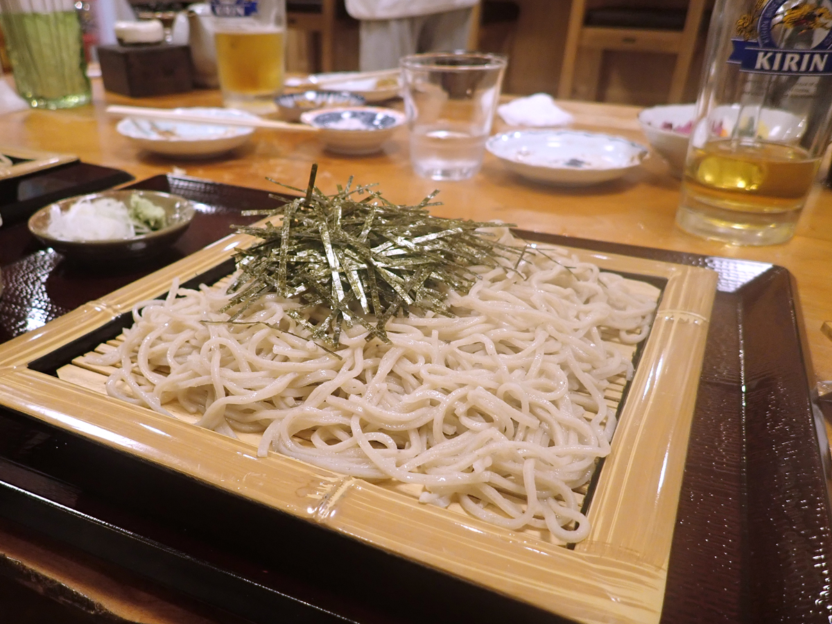 そばで一杯♪