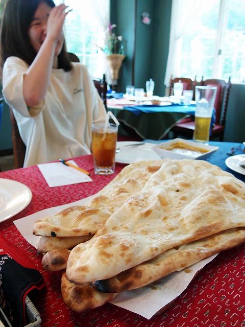 アフターダイブはサリカレーでランチ