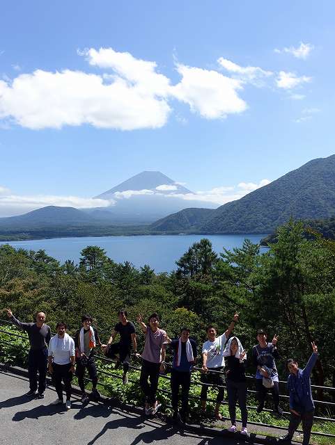 富士山＠本栖湖ダイビングツアー