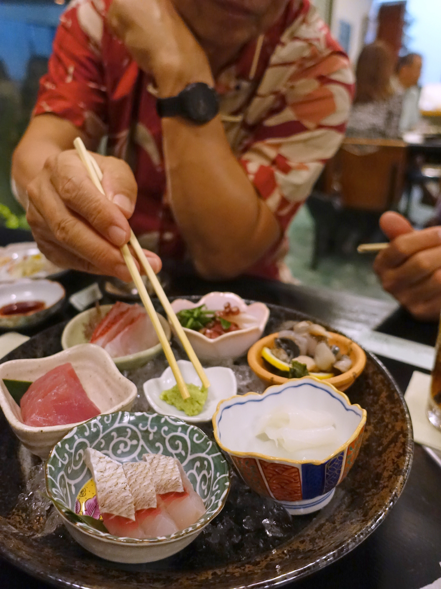 初枝の刺し盛り