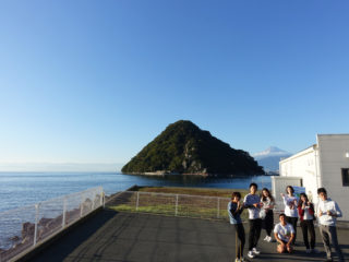 富士山がひょっこりはん