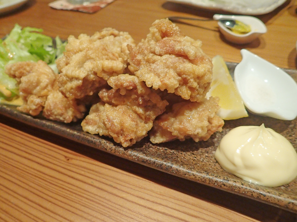 鳥の唐揚げ