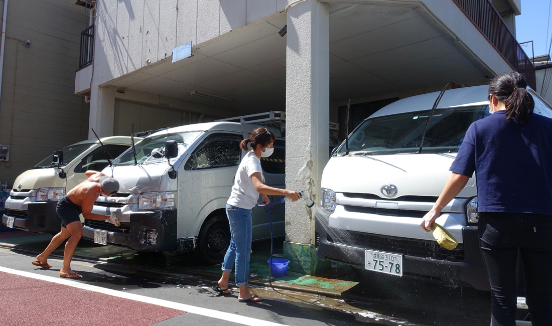 少しでも潤いを