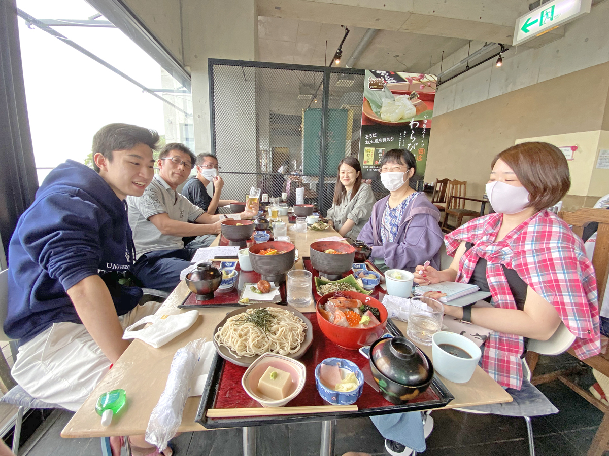 僕は蕎麦を大盛にして・・・