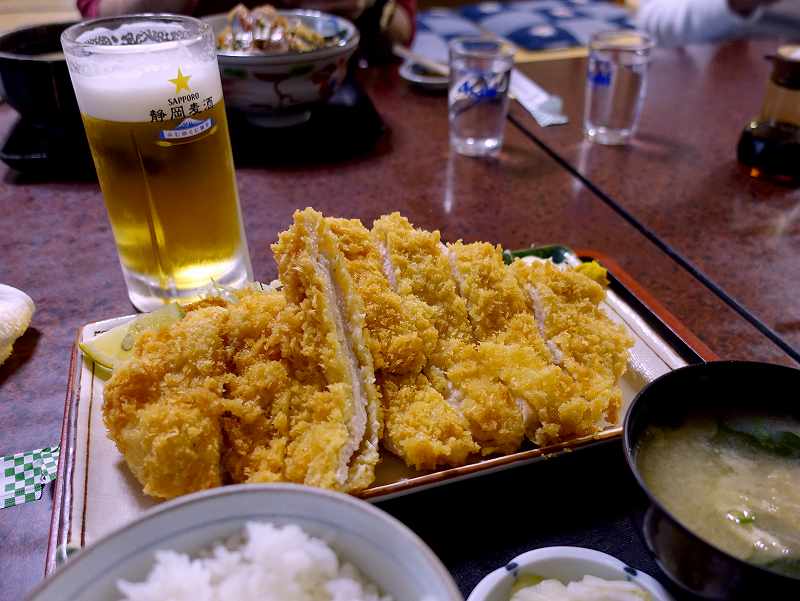 チキンカツ定食＠下田ランチ上の山亭