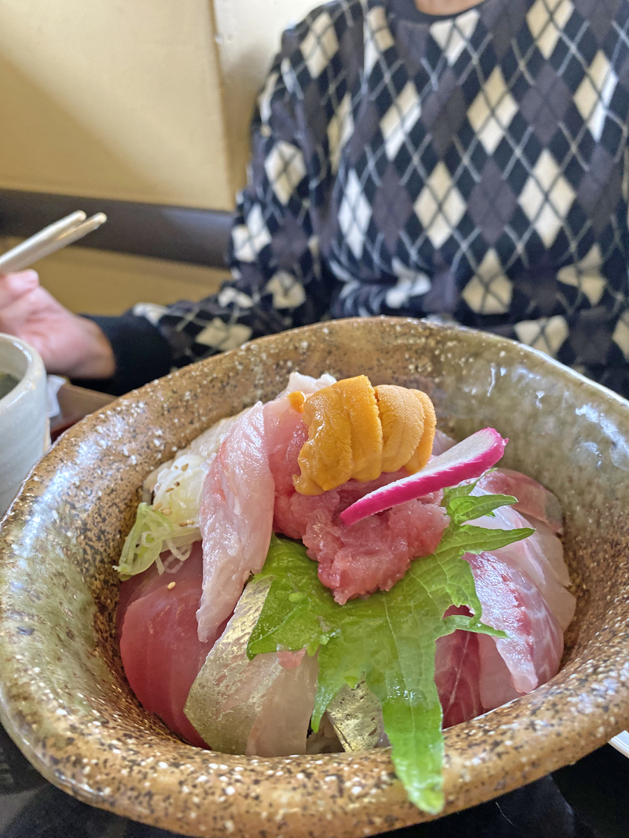 海鮮丼♪