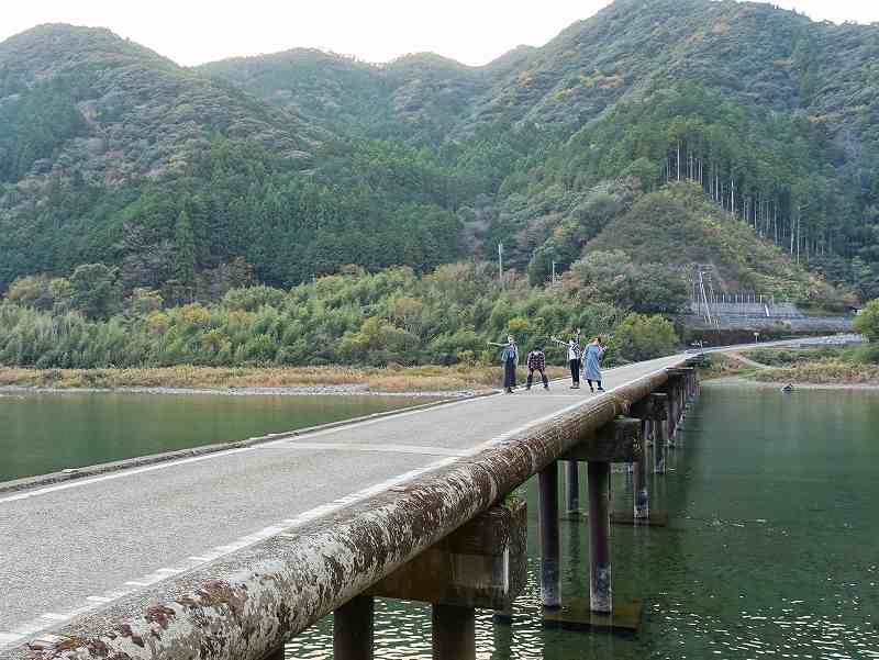 沈下橋＠高知観光