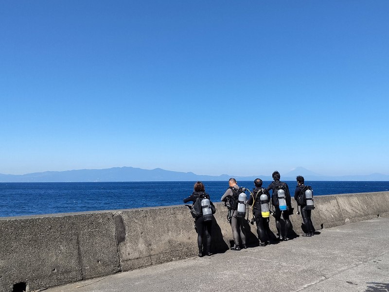 王の浜＠伊豆大島ダイビングツアー