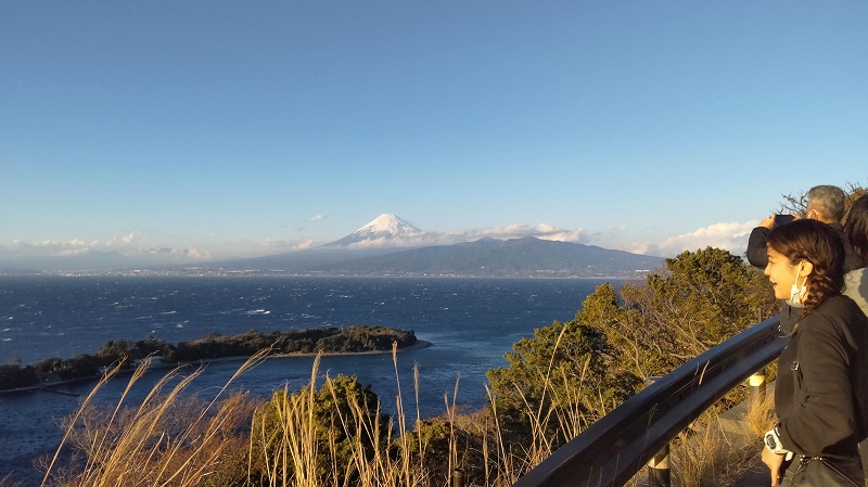 冬の富士山＠伊豆大瀬崎