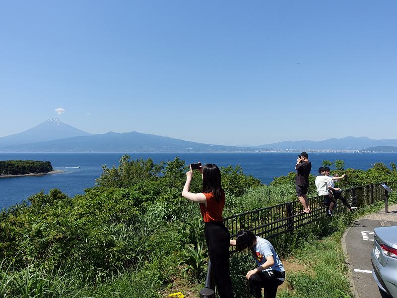 富士山と大瀬崎＠井田ダイビングツアー