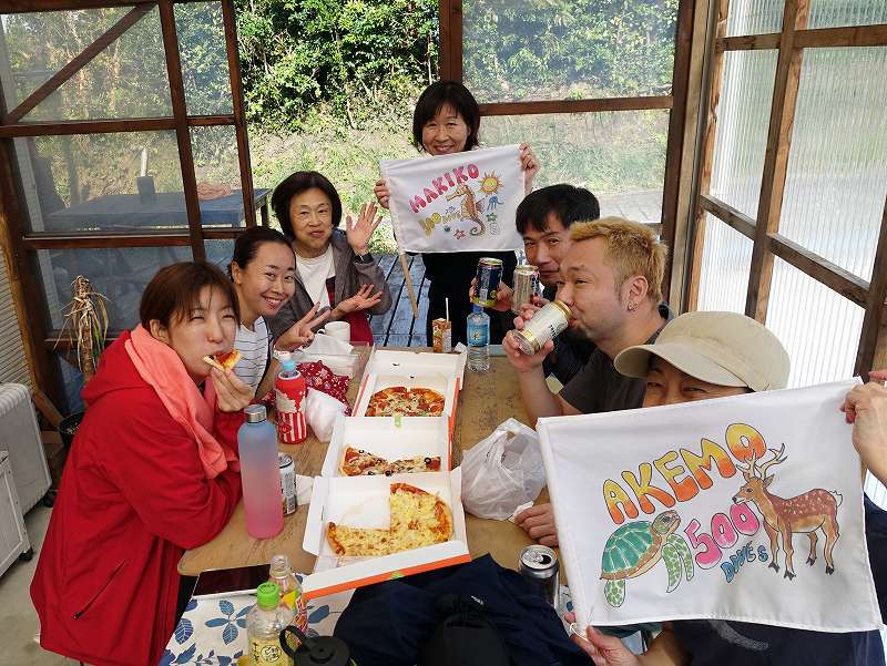 伊豆大島ランチ＠ダイビングツアー