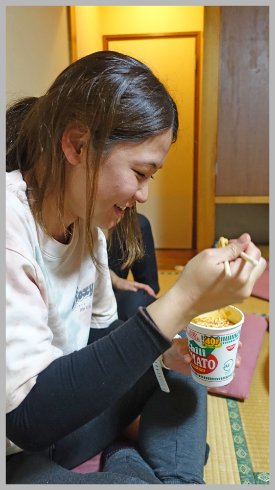 夜食＠お年玉ツアー