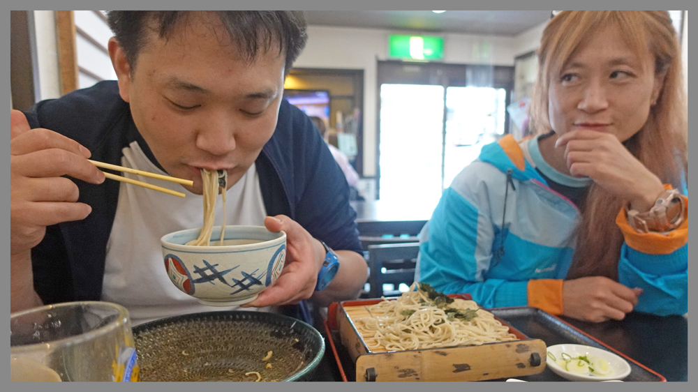 蕎麦屋＠大瀬崎ダイビングツアー