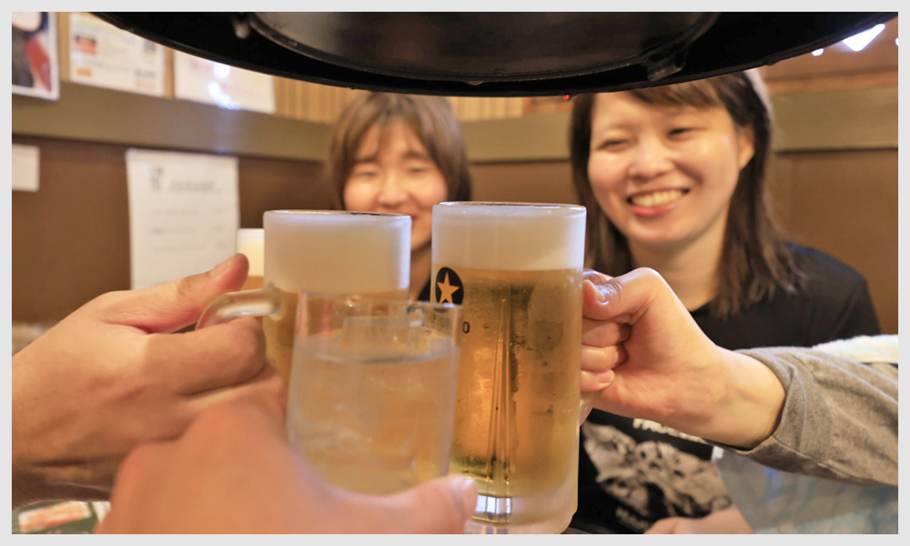 乾杯＠富戸ダイビングツアー