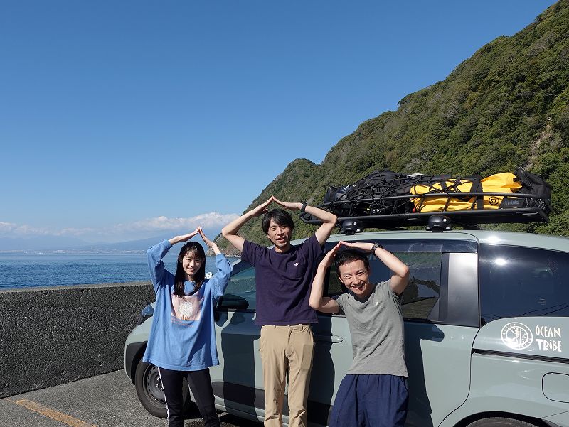 海越し富士山＠井田ダイビングツアー