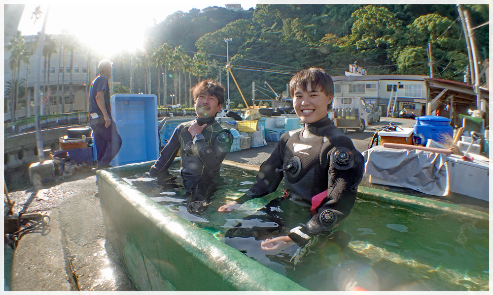 ドライスーツ＠熱海ダイビングツアー