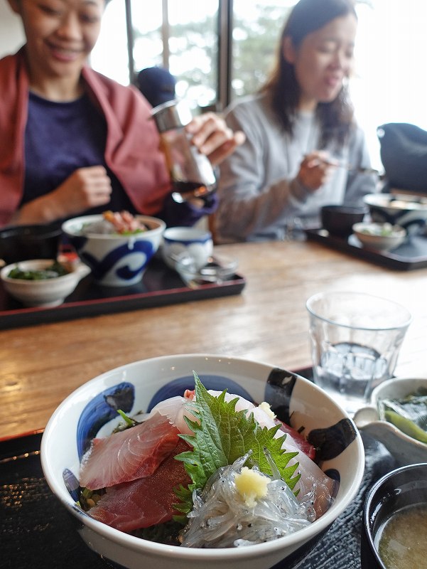 堂ヶ島食堂＠田子ダイビングツアー